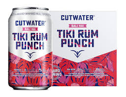 cutwater tiki rum punch