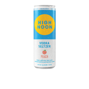 high noon peach vodka selzer